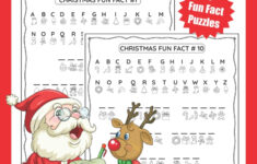 Christmas Secret Code Worksheet – Free Printable – Growing Play | Christmas Secret Message Worksheets