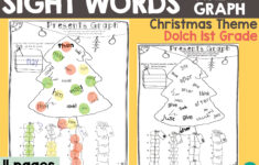 Christmas Sight Words 1St Grade | Christmas 1st Grade Worksheets