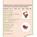 Christmas Song Interactive Worksheet – Worksheets Library | Christmas Song Worksheets with Pictures