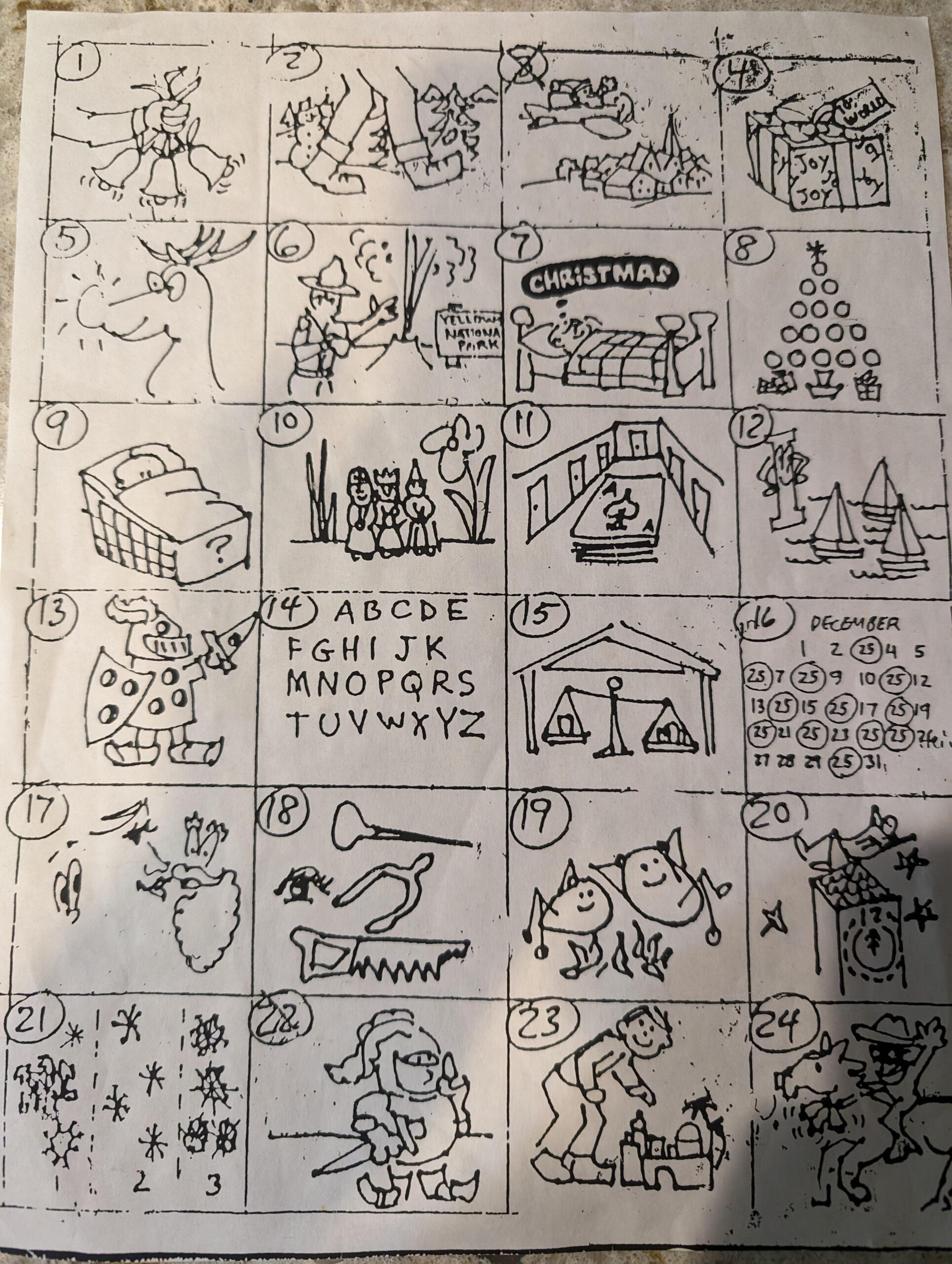 Christmas Songs : R/Puzzles | Guess the Christmas Carol Worksheets Answers