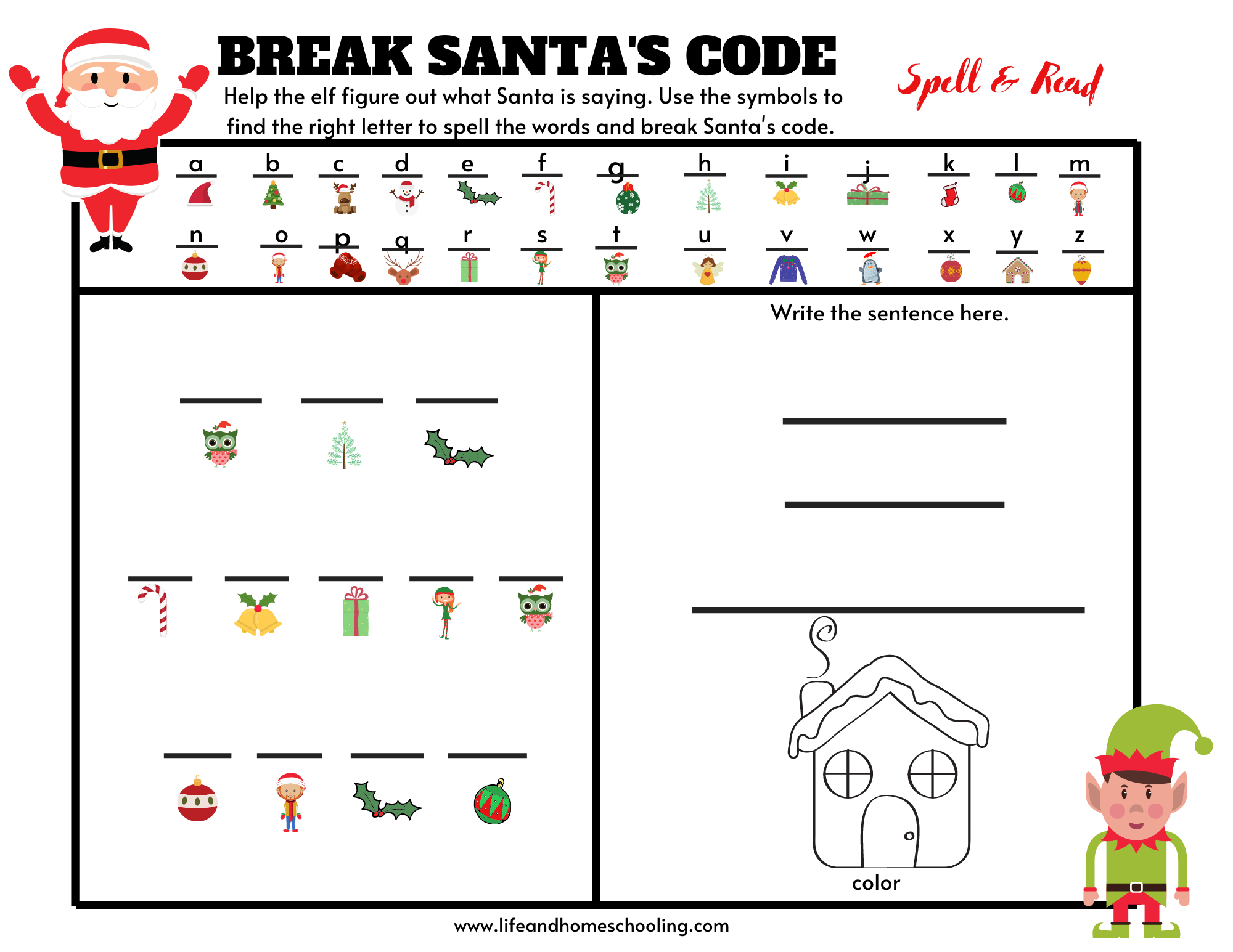 christmas spelling and writing activity madeteachers 2nd grade christmas worksheets Christmas Spelling And Writing Activity | Madeteachers | 2nd Grade Christmas Worksheets
