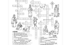 Christmas Story Crossword Puzzle - Printable | Christmas Crossword Puzzle Worksheets
