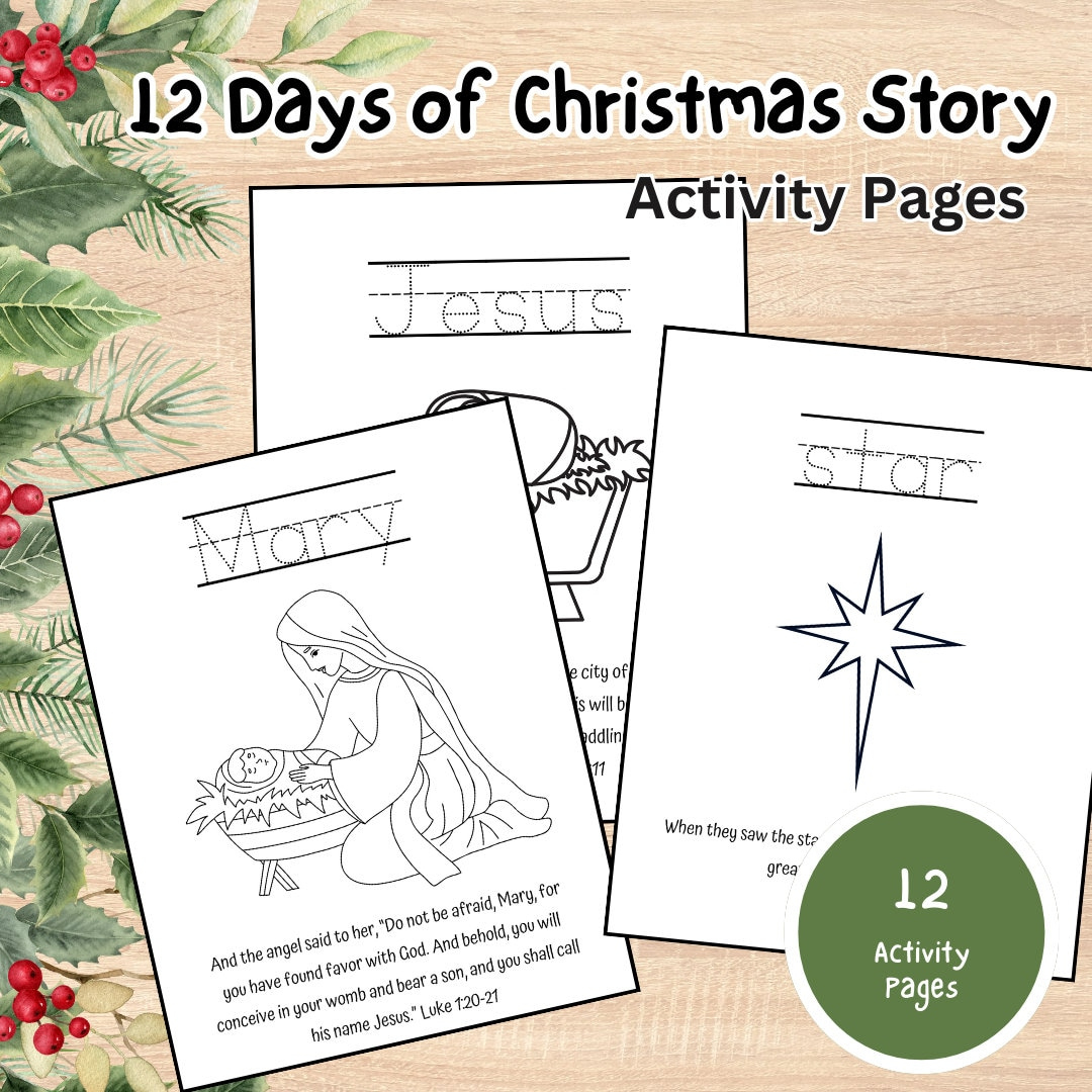 Christmas Story Worksheets Printables It&amp;#039;S Christmas David! Story | It&amp;#039;S Christmas David Worksheets