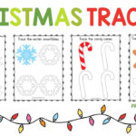 Christmas Symbols Tracing Worksheets – Preschool Mom | Printable Preschool Christmas Worksheets