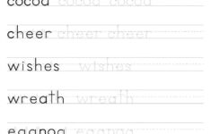 Christmas-Themed Word Tracing Worksheets • Beeloo Printable Crafts | Christmas Words Tracing Worksheets