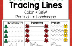 Christmas Tracing Worksheets Preschool Christmas Tracing Worksheets Preschool