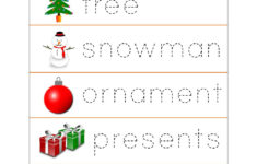 Christmas Tracing Worksheets - Raising Hooks | Free Christmas Tracing Worksheets