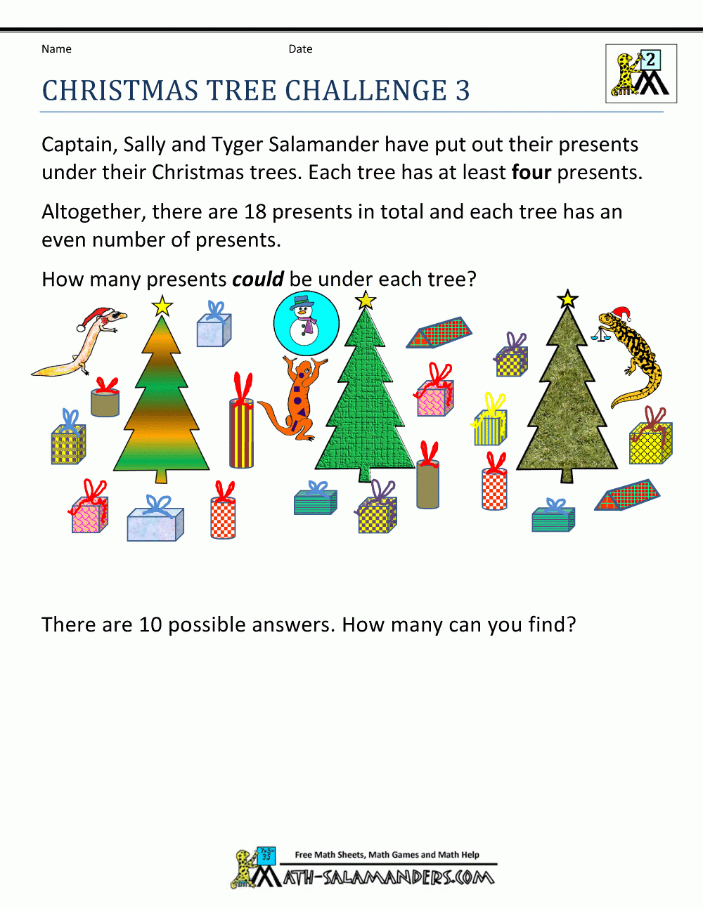 Christmas Tree Angles Differentiated Activity Sheets - Worksheets | Christmas Tree Geometry Worksheets Answers