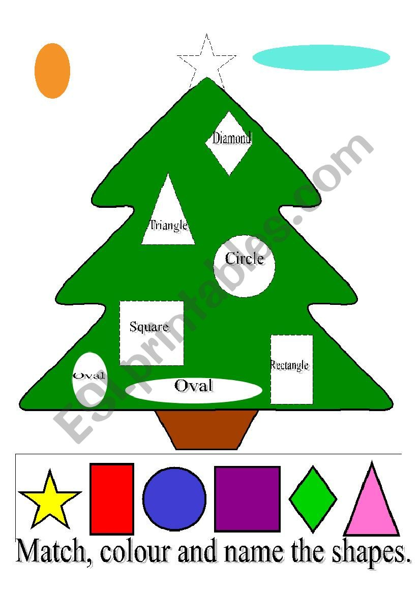 christmas tree shapes esl worksheetan chika christmas tree shapes worksheets Christmas Tree - Shapes - Esl Worksheetan_Chika | Christmas Tree Shapes Worksheets