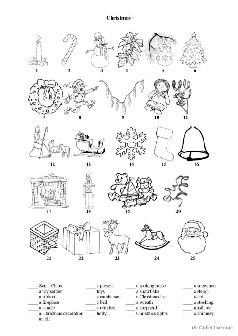 christmas vocabulary english esl worksheets pdf doc esl christmas vocabulary worksheets Christmas Vocabulary: English Esl Worksheets Pdf & Doc | Esl Christmas Vocabulary Worksheets