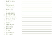 Christmas Word Scrambles – 15 Free Printables | Printabulls | Christmas Unscramble Worksheets For Adults