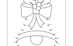 Connect The Dots Activity | Jingle Bell | Christmas Activity Book | Christmas Dot To Dot Worksheets