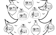 Christmas Music Worksheets Free
