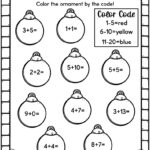 Easy Christmas Math Worksheets – Free! – Kids Activity Zone | Christmas Addition Worksheets For Kindergarten
