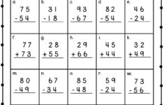 Christmas Subtraction Worksheets Regrouping