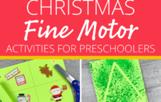 Engaging Christmas Fine Motor Activities For Your Preschoolers | Christmas Fine Motor Worksheets