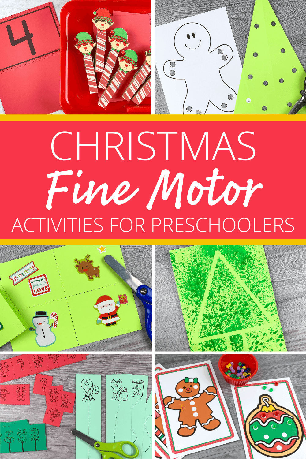 engaging christmas fine motor activities for your preschoolers christmas fine motor worksheets Engaging Christmas Fine Motor Activities For Your Preschoolers | Christmas Fine Motor Worksheets