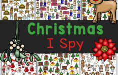 Free Printable I Spy Christmas Worksheets