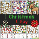 🎄 Free Christmas I Spy Printable Worksheets | I Spy Christmas Worksheets