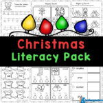 🎄 Free Christmas Literacy Worksheets For Kindergarten | Christmas Cvc Words Worksheets Free