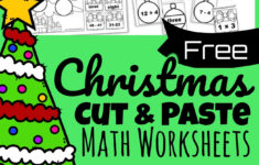 🎄 Free Cut And Paste Christmas Math Worksheets | Christmas Multiplication Worksheets 3rd Grade