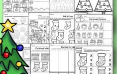 🎄 Free Printable Christmas Worksheets For Preschool | Pre-K Christmas Math Worksheets
