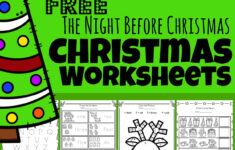 🎄 Free Twas The Night Before Christmas Worksheets &amp; Activities | Night Before Christmas Worksheets