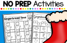 First Grade December Worksheets Freebies — Keeping My Kiddo Busy | Christmas First Grade Worksheets