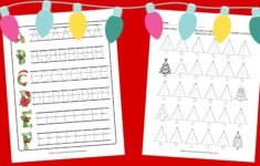 Free Christmas Alphabet Printable Worksheets For Preschool | Christmas Alphabet Worksheets Kindergarten