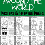 Free Christmas Around The World Coloring Pages | Printable Worksheets Free Printable Christmas Around the World Coloring Pages