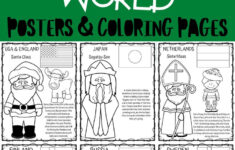 Free Christmas Around The World Coloring Pages | Printable Worksheets Free Printable Christmas Around the World Coloring Pages