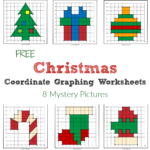 Free Christmas Coordinate Graphing Worksheets – The Activity Mom | Christmas Graphing Worksheets Free