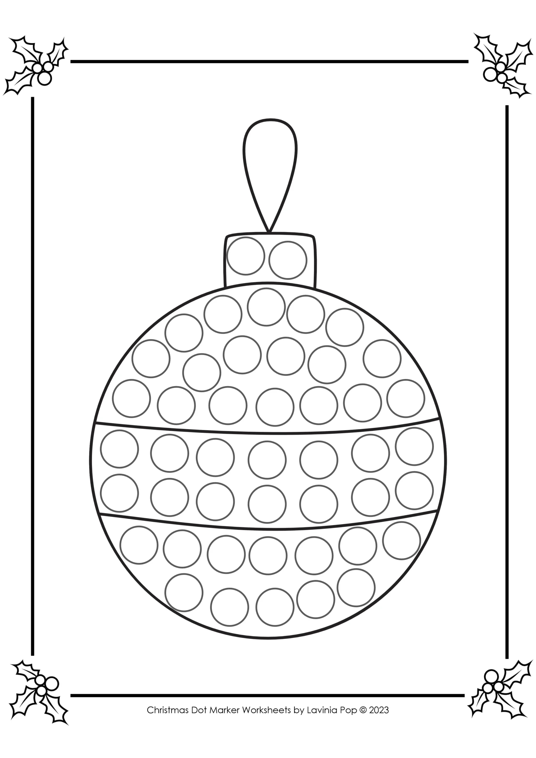 free christmas dot marker fine motor pages do a dot christmas fine motor worksheets Free Christmas Dot Marker Fine Motor Pages | Do-A-Dot | Christmas Fine Motor Worksheets