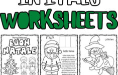 Christmas in Italy Worksheets Christmas in Italy Worksheets