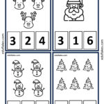 Free Christmas Math Worksheets For Kindergarten – Eduflakes | Christmas Worksheets For First Grade