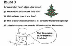 Free Christmas Science Quiz | The Science of Christmas Question Worksheets