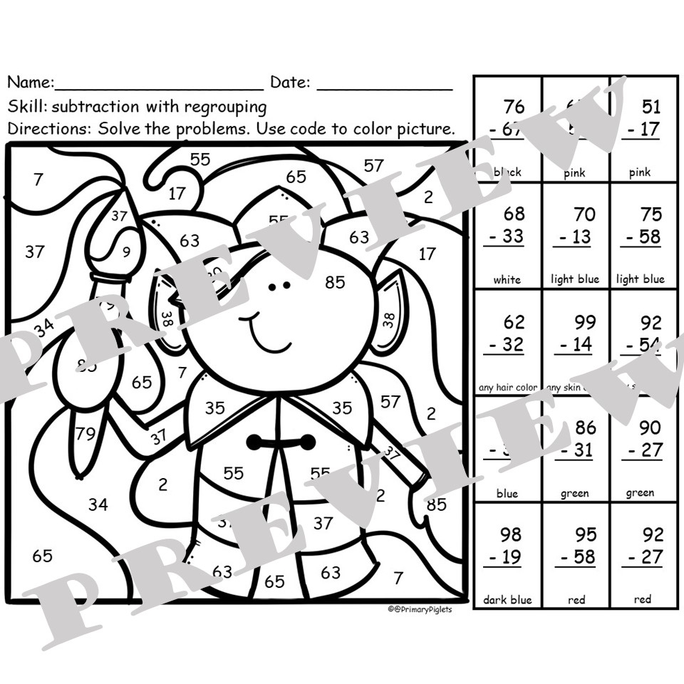 free christmas subtraction with regrouping worksheet download christmas subtraction worksheets regrouping 1 Free Christmas Subtraction With Regrouping Worksheet, Download | Christmas Subtraction Worksheets Regrouping