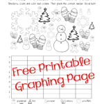 Free Christmas/Winter Graphing Worksheet (Kindergarten, First | Free Printable Christmas Graphing Worksheets