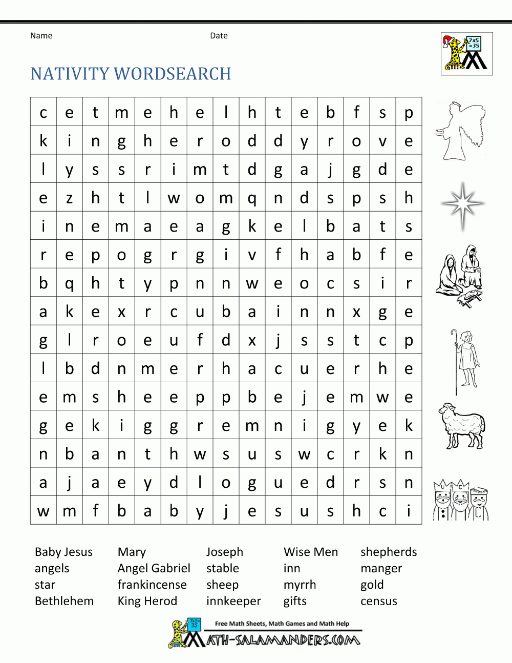 Free Christmas Worksheet Middle School, Download Free Christmas | Christmas Worksheets Middle School