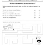 Free Christmas Worksheets For Kids (Free Printable Activity Sheets) | Christmas Story Printable Worksheets