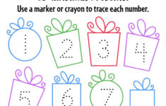 Preschool Christmas Tracing Worksheets Preschool Christmas Tracing Worksheets