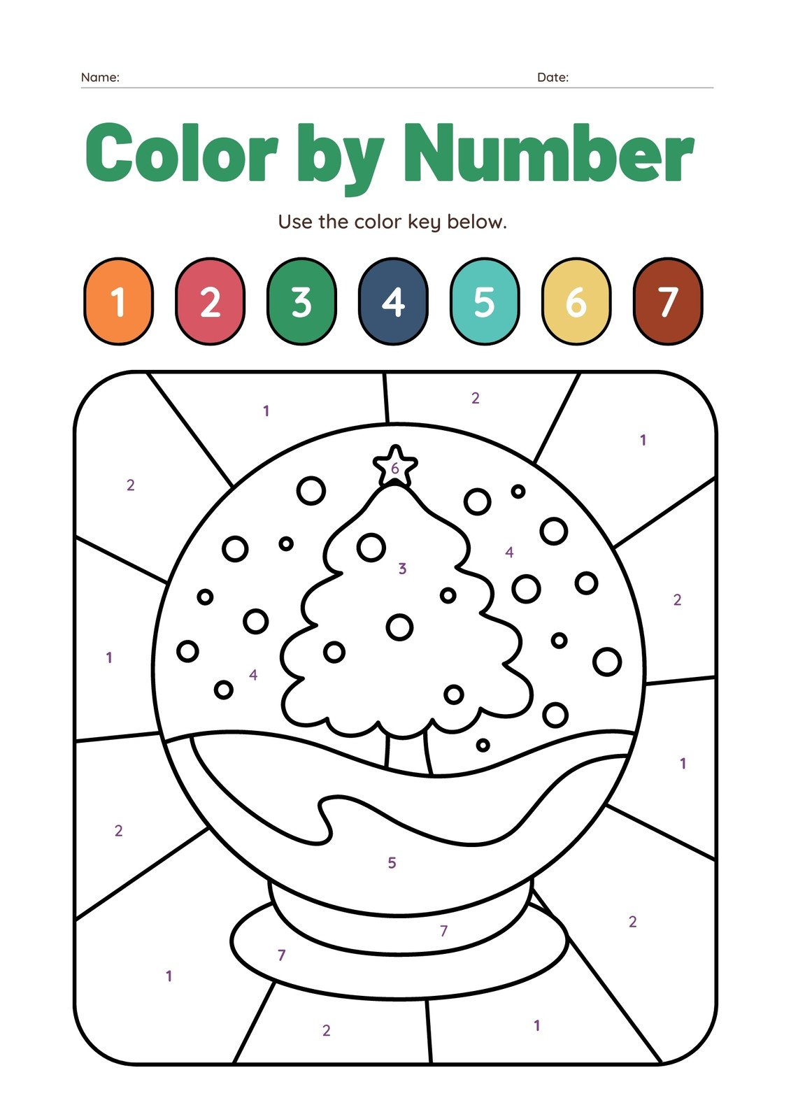 free editable christmas worksheet templates canva christmas number worksheets for preschoolers Free, Editable Christmas Worksheet Templates | Canva | Christmas Number Worksheets For Preschoolers
