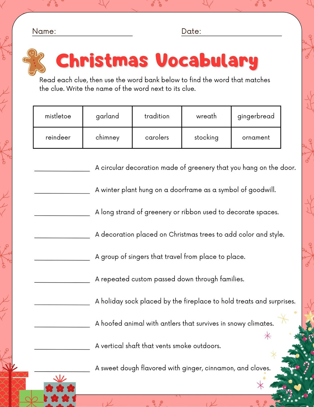 free editable christmas worksheet templates canva free printable christmas language arts worksheets Free, Editable Christmas Worksheet Templates | Canva | Free Printable Christmas Language Arts Worksheets
