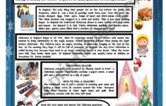 Free Free Christmas Reading Comprehension Worksheet, Download Free | Free Christmas Comprehension Worksheets