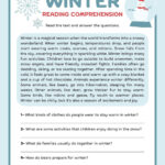 Free Printable 2Nd Grade Reading Worksheet Templates | Canva | Free Christmas Reading Comprehension Worksheets For 2nd Grade
