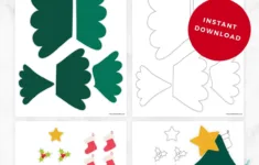 Free Printable Build A Christmas Tree Cutout – Favorite Printables | Build A Christmas Tree Worksheets