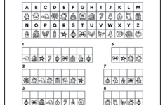 Free Printable Christmas Activity Sheets | Baking You Happier | Free Printable Christmas Secret Code Worksheets