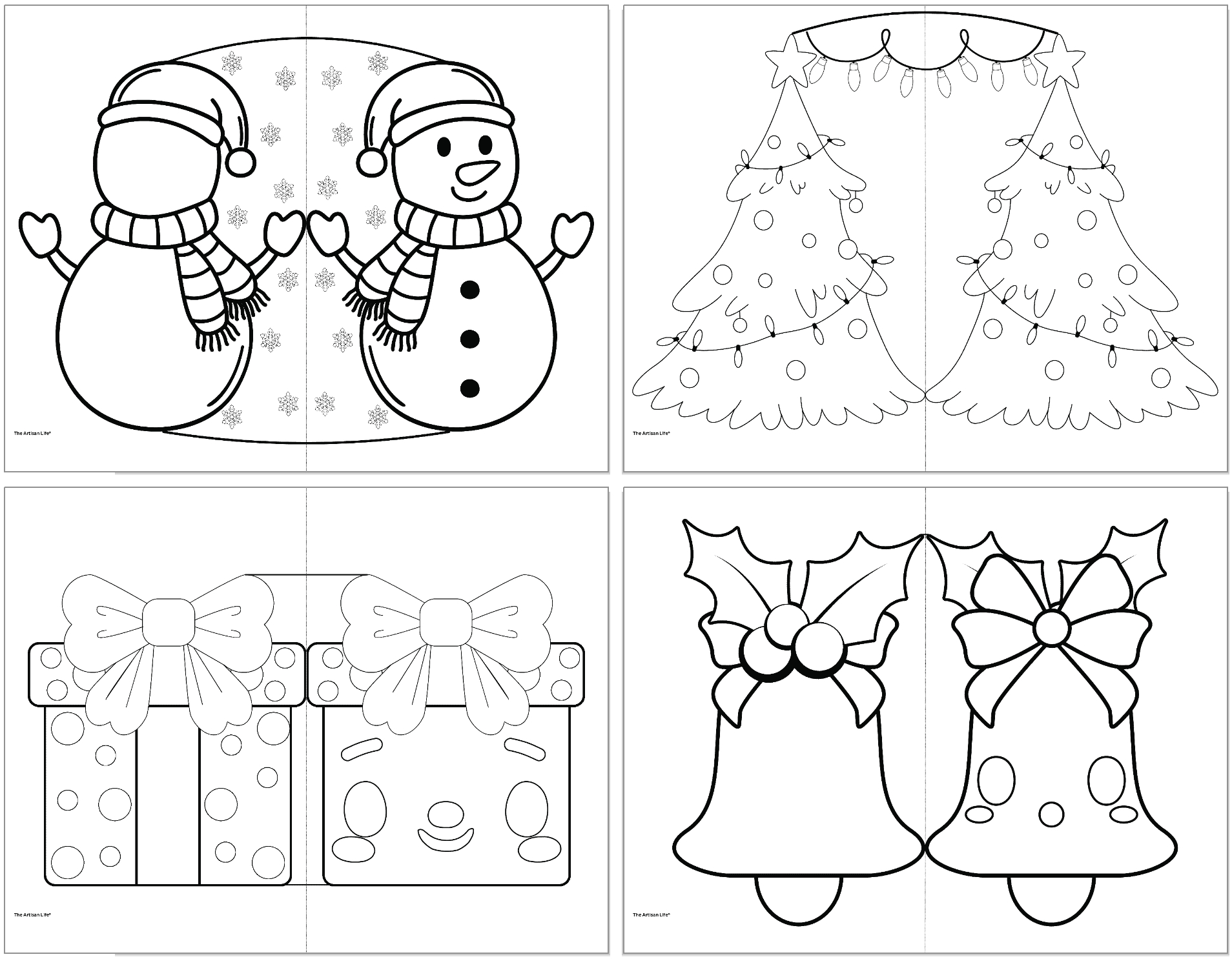 free printable christmas cards for kids the artisan life christmas cards worksheets printable Free Printable Christmas Cards For Kids - The Artisan Life | Christmas Cards Worksheets Printable