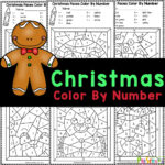 Free Printable Christmas Colornumber Worksheets | Free Christmas Color by Number Multiplication Worksheets