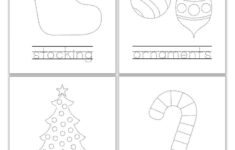 Free Printable Christmas Tracing Worksheets For Kids - The Craft | Free Christmas Tracing Worksheets